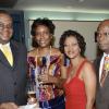 Rudolph Brown/Photographer
From left: Michael Roofe and his wife Allison, Steadman Fuller, Custos of Kingston and his wife Sonia Fuller and Roxanna Harriot, first vice president of the Kingston chapter pose at the Lay Magistrates Association of Jamaica (Kingston chapter) annual banquet at the Wyndam Kingston Hotel on Saturday, September 24.