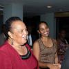Rudolph Brown/Photographer
Dr Barbara Gloudon, (left) and her daughter Anya Gloudon greeted by Dr. Aggrey Irons at the Lay Magistrates Association of Jamaica (Kingston Chapter) Annual Banquet at the Wyndam Kingston Hotel on Saturday, September 24-2011