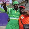 Ricardo Makyn/Staff Photographer
A PNP and JLP Supporter at Nine Miles Bull Bay in St Andrew  East Rural  on Election Day