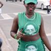 Rudolph Brown/Photographer
JLP supporter on Molynes Road in Kingston on local Government election on Monday, November 28, 2016