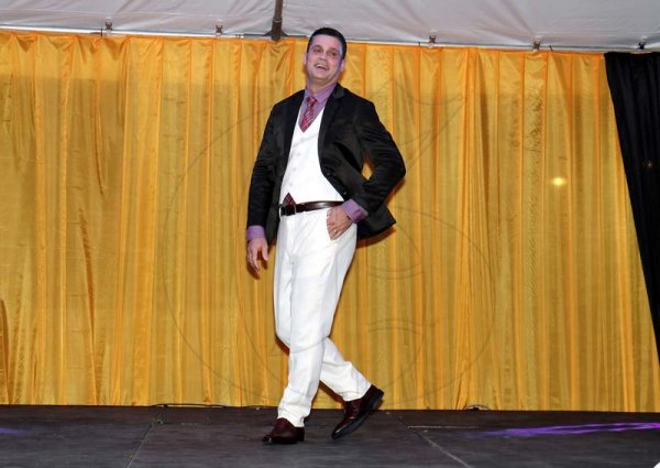 Ashley Anguin<\n>President and CEO of JPS Emanuel DaRosa struts his stuff on the runway at the Food, Fashion and Dance fund-raiser of the Montego Bay Chamber of Commerce at the Shoppes of Rose Hall last Saturday. See full coverage on in LIVING on page C7.