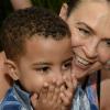 Rudolph Brown/Photographer
Cindy Breakspeare, plays with her grandson Grandson Joshua at the Boone Hall Oasis Mother Day brunch in Stony Hill on Sunday, May 11, 2014