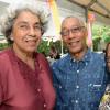 Rudolph Brown/Photographer
Rev. Jean Forbes, (left) chat with Ossie Chung and his wife Valerie at the St Michael's Anglican Church Kingston Annual Mother's Day Brunch at the Rectory on Tucker Avenue Sunday, May 11, 2014