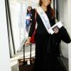 Winston Sill/Freelance Photographer
Miss Jamaica World 2013 and Miss World Caribbean Gina Hargitay arrives at the Norman Manley International Airport in Kingston yesterday, on her return from the Miss World contest held in Bali.