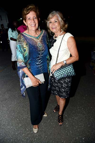 Rudolph Brown/PhotographerCheryl Mais (left) and Thalia Lyn, were looking quite fashionable.at the Mustard Seed communities 40th anniversary awards and banquet at the St. Peter and Paul Church Hall on Saturday, September 8, 2018