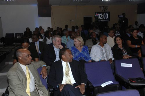 Ian Allen/Photographer
Third political debate between the Prime Minister Andrew Holness and the Opposition Leader Portia Simpson-Miller.