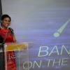 Winston Sill/Freelance Photographer
BUSINESS DESK:----- National Commercial Bank (NCB) official launch  of it's Bank of the future project, "Bank On The Go", held at the New Kingston Branch, Knutsford Boulevard  on Thursday night January 16, 2014. Here is Audrey Tugwell-Brown??.