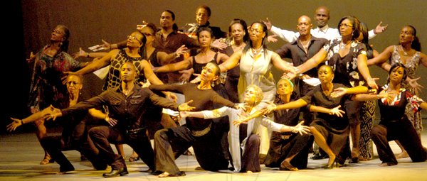 Winston Sill / Freelance Photographer
The Board and Member of the National Dance Theatre Company of Jamaica (NDTC) pays Tribute to Rex Nettleford, held at The Little Theatre, Tom Redcam Avenue on Tuesday February 16, 2010.