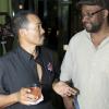 Contributed
The Opening of OMG Restaurant and Coffee Bar
From left Christopher Bird, OMG, General Manager shares an idea with Business Consultant Donovan white at the opening of OMG Restaurant.