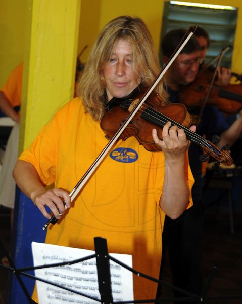 Gladstone Taylor / Photographer

Royal Philharmonic Orchestra visits Alpha boys home yesterday morning