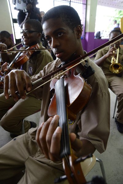 Rudolph Brown/Photographer
Royal Philgarmonic Orchestra Workshop at Kingston College in Kingston on Wednesday, September 12-2012