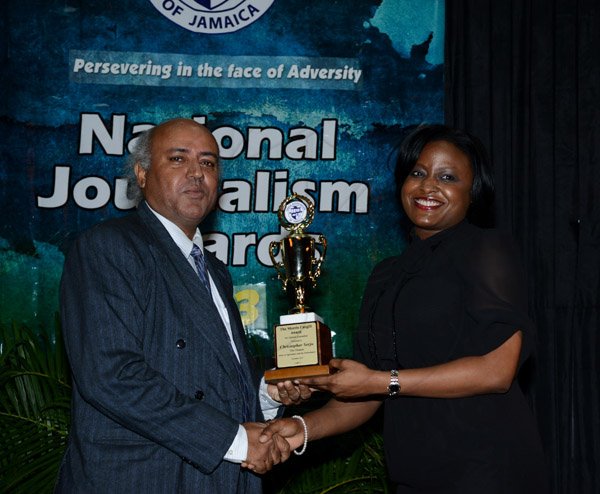 Winston Sill/Freelance Photographer
The Press Association of Jamaica (PAJ) annual National Journalism Award Ceremony, held at the Jamaica Pegasus Hotel, New Kingston on Friday night November 29, 2013.