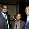 Winston Sill / Freelance Photographer
Gleaner reporters Mark Beckford (left) and Tyrone Reid (centre) who copped awards in investigative and online journalism, lyme with Milton Coleman, president of the Inter American Press Association. They were at The Press Association of Jamaica's National Journalism Awards Banquet on Friday, at the Jamaica Pegasus Hotel.


 night December 2, 2011.