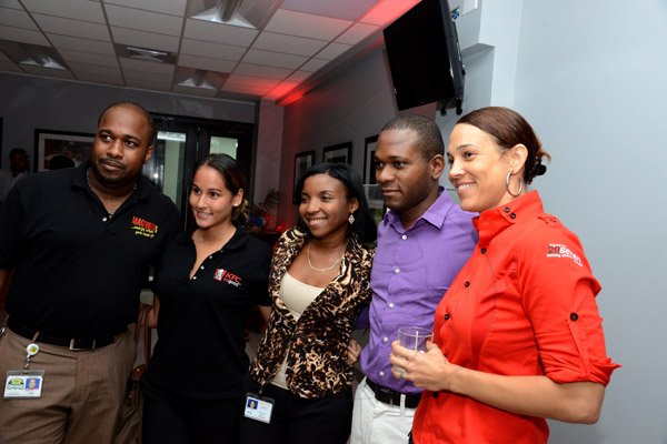 Winston Sill/Freelance Photographer
Pandemonium Welcome Reception for Machel Montano, held at J. wray and Nephew Head Office, Dominica Drive, New Kingston on Tuesday night April 22, 2014.