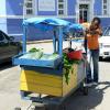 Ian Allen/Staff Photographer
Damian Grant push his cart while selling callaloo in Port Antonio.