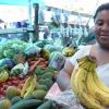 Ian Allen/Staff Photographer
 fruit and Vegetable Vendor in Port Antonio Market.