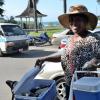 Ian Allen/Staff Photographer
Marcia Doyley(Juicy Peaches) selling her juices in the Port Antonio Marina.