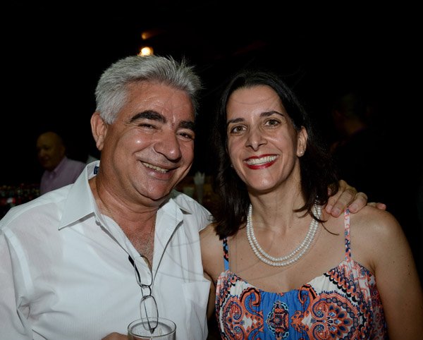 Winston Sill/Freelance Photographer
Portia Simpsom-Miller Foundation hosts its annual Scholarship Fundraising Party, held at Norbrook Drive on Friday night November 15, 2013. Here are George Habib?? (left); and Zein Issa-Nakash (right).