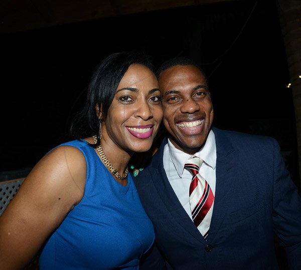 Winston Sill/Freelance Photographer
Portia Simpsom-Miller Foundation hosts its annual Scholarship Fundraising Party, held at Norbrook Drive on Friday night November 15, 2013. Here are Novlet Green-Deans and husband Jermaine Deans.