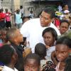 JIS/Photograph                                                                                                                                                                        Pics from PM?s Treats                                                                                                                                                             Prime Minister Andrew Holness speaks with children from his West Central St. Andrew constituency during a treat he hosted for them at the Olympic Gardens community centre, Olympic Way on Sunday, December 25.