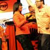 Rudolph Brown/Photographer
Mark Golding, Minister of Justice dance with Prime Minister Portia Simpson Miller at the PNP's 74th Annual Conference 2012 at National Arena in Kingston on Sunday, September 16-2012