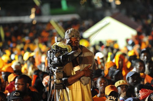 Ian Allen/Photographer 
PNP's mass meeting in Mandeville.