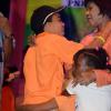 Jermaine Barnaby/Photographer
Prime minister Portia Simpson Miller meets some children onstage at the PNP rally in Black River, St. Elizabeth on Sunday November 22, 2015.
