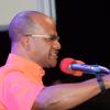 Jermaine Barnaby/Photographer
Peter Bunting at the podium at the PNP rally in Black River, St. Elizabeth on Sunday November 22, 2015.