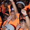 Jermaine Barnaby/Photographer
A section of the crowd at the PNP rally in Black River, St. Elizabeth on Sunday November 22, 2015.