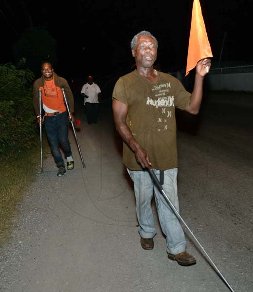 Ian Allen/PhotographerPNP meeting in Yallahs square St.Thomas.