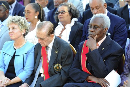 Ricardo Makyn/Staff Photographer
Swearing -In Ceremony for Prime Minister the Hon Portia Simspon-Miller at Kings House on Thursday 5.1.2012