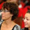 Gladstone Taylor / Photographer

Suzanne Francis-Brown (wife)and Kari Brown (daughter) as seen during the reading of the a tribue by Sean Hinds (son) at the Service of thanksgiving for the life of W. Aggrey Brown held at the UWI Chapel, Kingston
