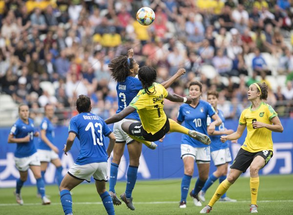 Jamaica vs Italy in the FIFA Women's World Cup 2019