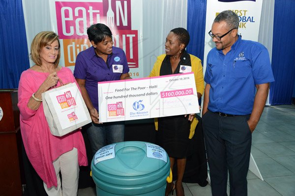 Rudolph Brown/Photographer
Restaurant Week press launch at the Gleaner's Sports Club in Kingston on Monday, October 10, 2016