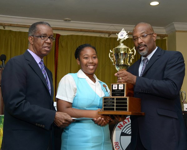 Ian Allen/Staff Photographer
National Road Safety Council(NRSC) Road Safety Poster Competition 2014 Awards Ceremony at the Knutsford Court Hotel in Kingston.