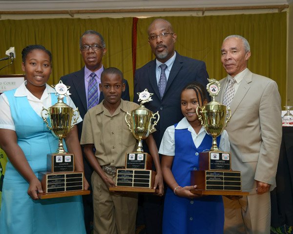 Ian Allen/Staff Photographer
National Road Safety Council(NRSC) Road Safety Poster Competition 2014 Awards Ceremony at the Knutsford Court Hotel in Kingston.