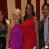 Janet Silvera Photo

From L- AICAD's Dacia Smith, JPSCo's Kelly Tomblin and Digicel's Joy Clark and Suzanne Saunders at the Rose Hall Developments/Montego Bay Convention Centre Holiday Ball at the centre last Saturday night.