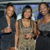 Rudolph Brown/Photographer
From left Hadiyah Seid, Tonisha Anderson and Beverley Reid at the Sagicor Christmas party at the Famous Night Club, in Portmore on Saturday, December 7, 2013