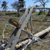 Ricardo Makyn/Staff Photographer
Power lines downed  during the recent passage of Hurricane Sandy in Morant Bay