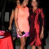 Winston Sill/Freelance Photographer
PUBLIC AFFAIRS DESK:------ Petagaye Givans and Karen Henry smile for the camera at the St Andrew Old Girls Association (SAOGA)  annual Valentine Dinner and Dance, held at Terra Nova All-Suite Hotel, Waterloo Road on Saturday night February 7, 2015.