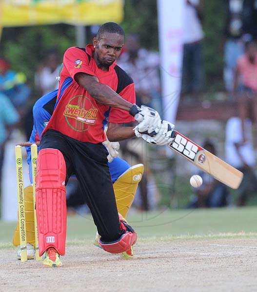 Ian Allen/Staff Photographer
Social Development Commission(UDC) T/20 Cricket finals and third and fourth place matches at Alpart Sports Club in Nain St.Elizabeth.