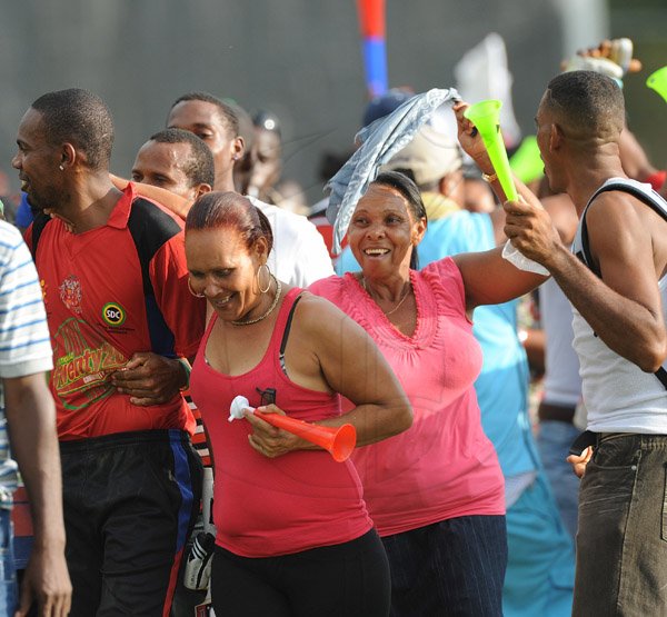 Ian Allen/Staff Photographer
Social Development Commission(UDC) T/20 Cricket finals and third and fourth place matches at Alpart Sports Club in Nain St.Elizabeth.