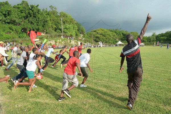 Ian Allen/Staff Photographer
Social Development Commission(UDC) T/20 Cricket finals and third and fourth place matches at Alpart Sports Club in Nain St.Elizabeth.