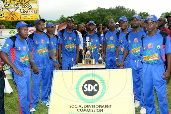 Ian Allen/Staff Photographer
Social Development Commission(UDC) T/20 Cricket finals and third and fourth place matches at Alpart Sports Club in Nain St.Elizabeth.