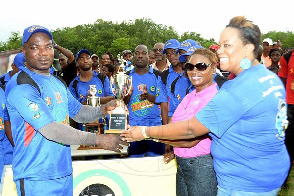 Ian Allen/Staff Photographer
Social Development Commission(UDC) T/20 Cricket finals and third and fourth place matches at Alpart Sports Club in Nain St.Elizabeth.