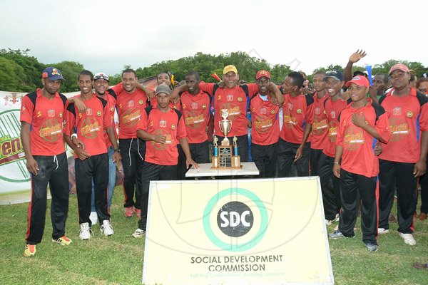 Ian Allen/Staff Photographer
Social Development Commission(UDC) T/20 Cricket finals and third and fourth place matches at Alpart Sports Club in Nain St.Elizabeth.