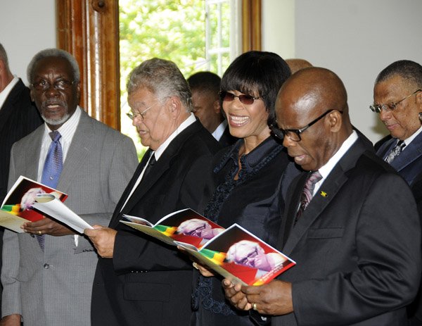 Gladstone Taylor /  Photographer

the funeral Service of Dr. Douglas Ralph Manley, CD held at the UWI Mona Chapel yesterday morning
