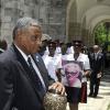 Gladstone Taylor /  Photographer

Norman Manley carries the urn with the ashes of his father Dr. Douglas Ralph Manley, CD out of the University Chapel, Mona in St. Andrew following the funeral service yesterday
