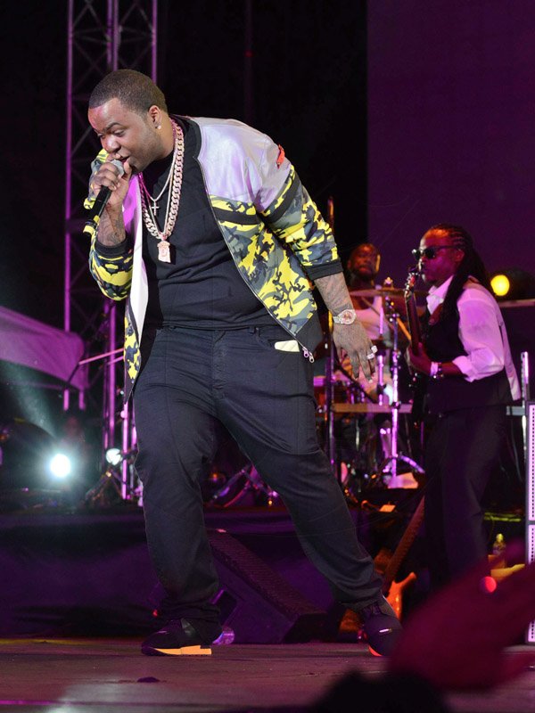 Ian Allen/Photographer
Sean Kingston performs at Shaggy and Friends Concert