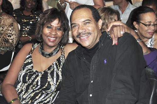 Janet Silvera Photo
 
CCaribbean Airline's vice president of human resources, Charmaine DaCosta and her husband Anthony at the Shaggy & Friends show at Jamaica House last Saturday night.